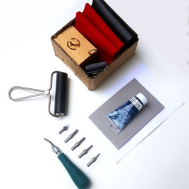 linoleum printmaking kit