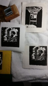 styrofoam printmaking