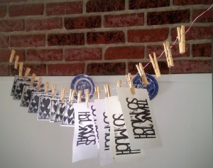 drying prints