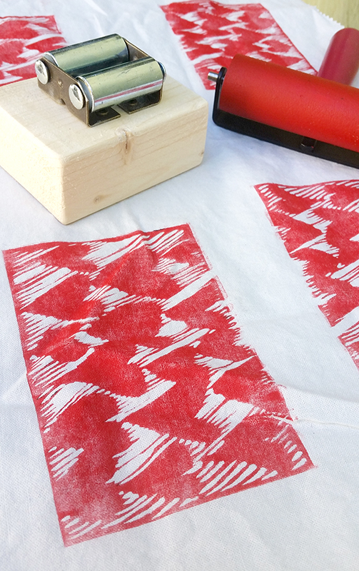 printmaking on fabric