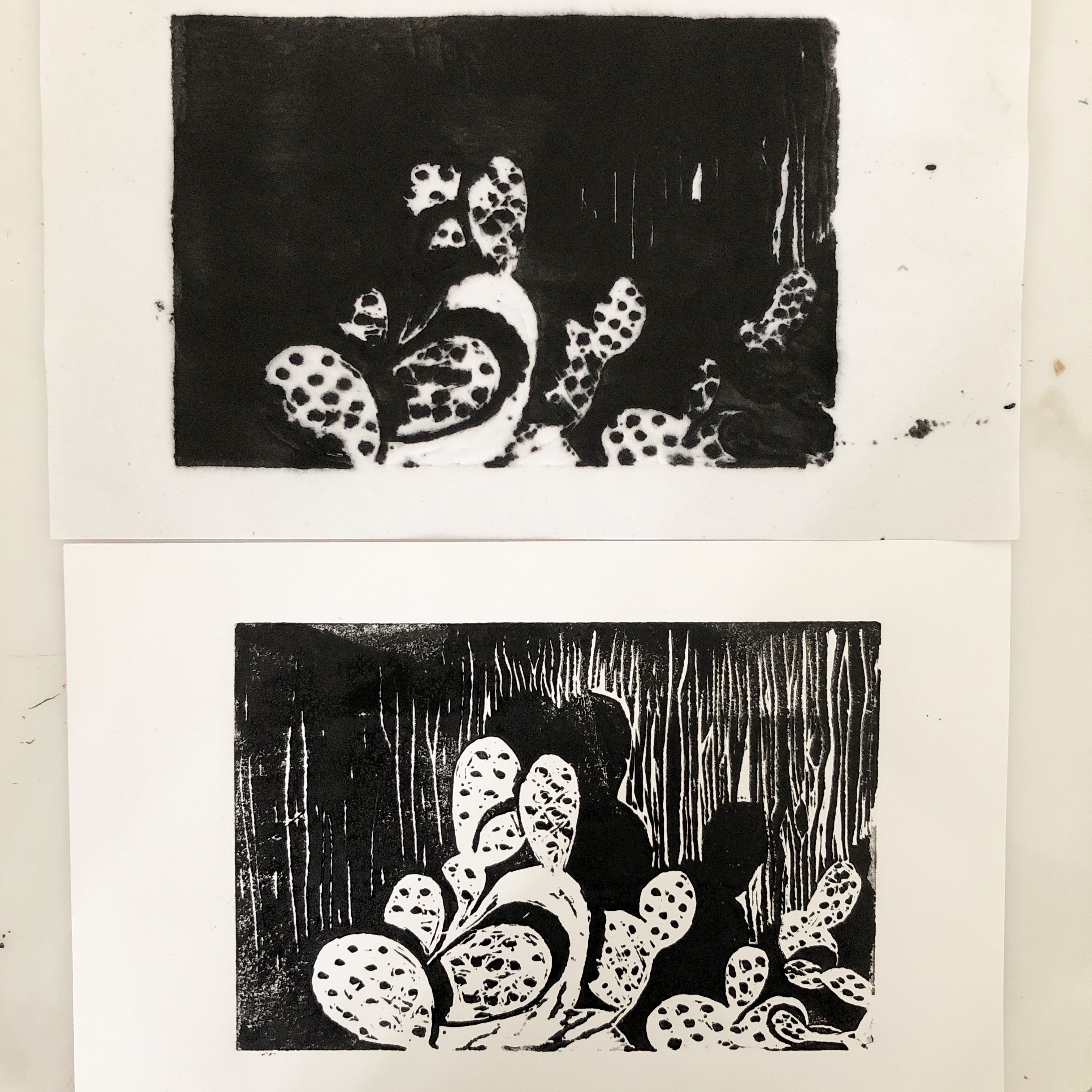 Getting The Best Linocut Print With Your Pocket Press Printmaking Getting The Best Linocut Print With Your Pocket Press Printmaking